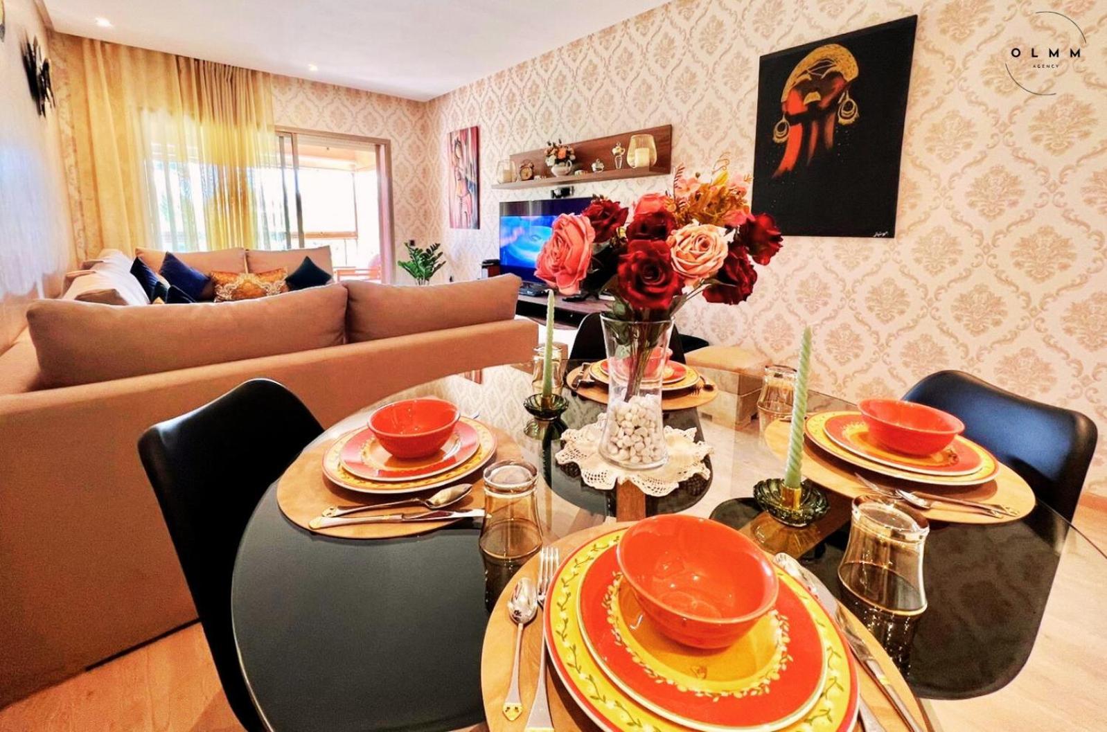 Apartment Luxurious At Prestigia Golf Marrakech With Golf Course, Pool, And Breathtaking Atlas Mountains View Marrakesch