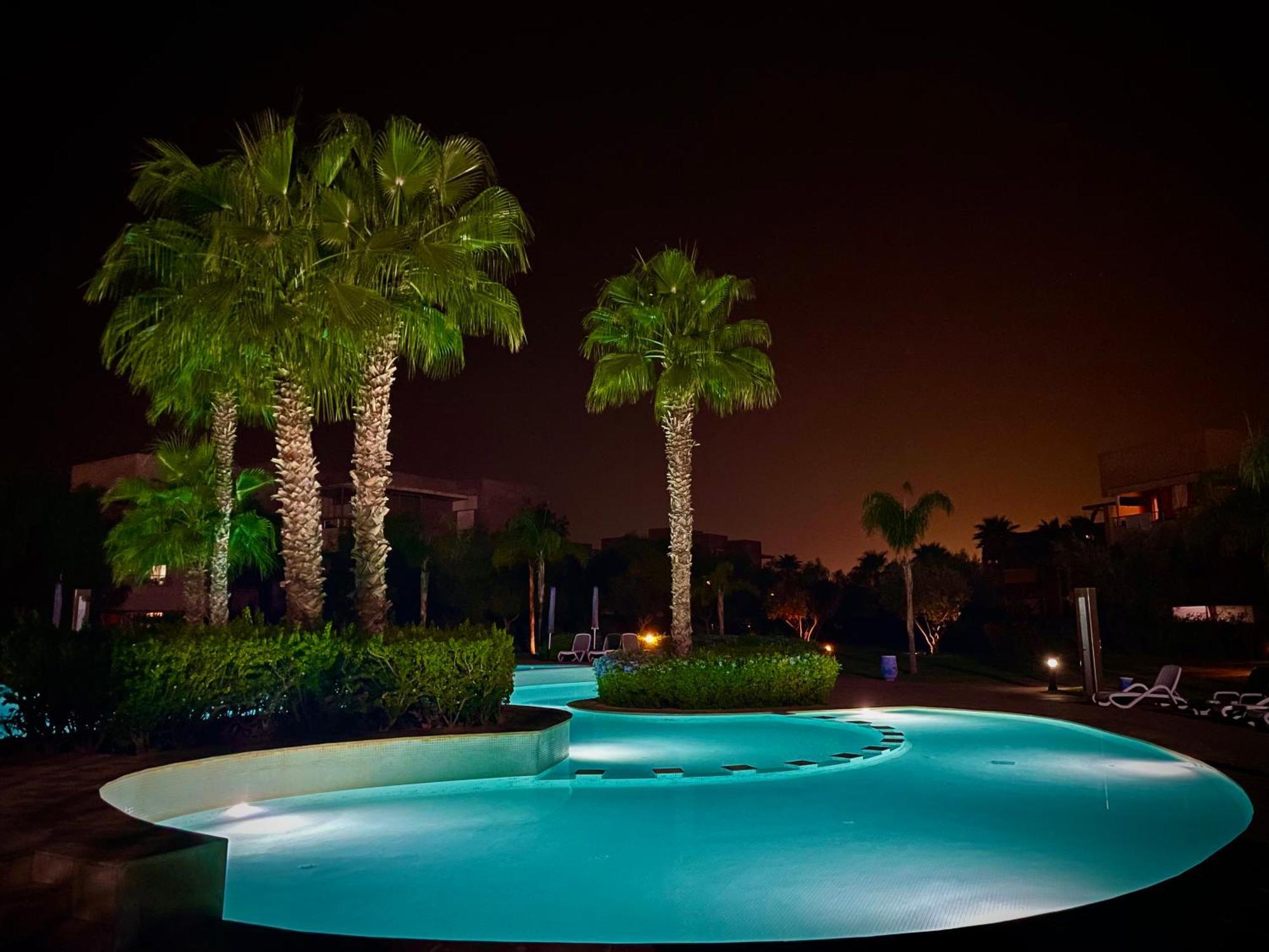 Luxurious At Prestigia Golf Marrakech With Golf Course, Pool, And Breathtaking Atlas Mountains View Apartment